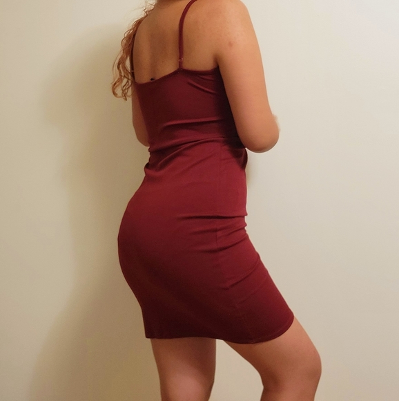 Forever 21 Plunging Cage Front Bodycon - Picture 3 of 3